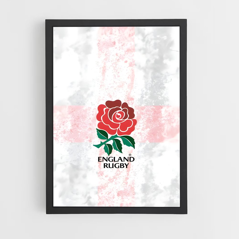 Poster England Rugby: The Spirit of Teamwork (vue 2)